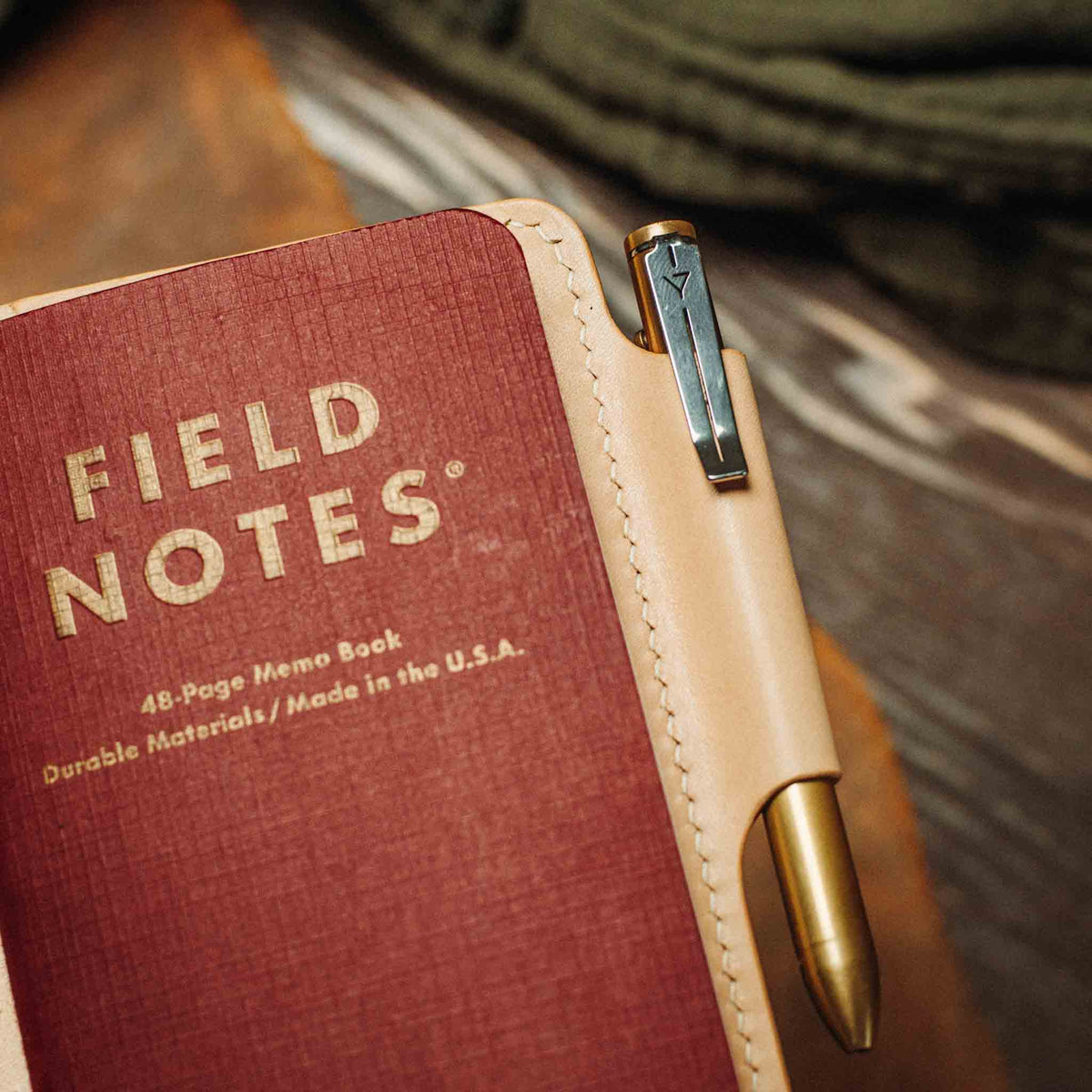 Pirate Goods Navigator Field Notes Cover – Leather EDC Journal Holder