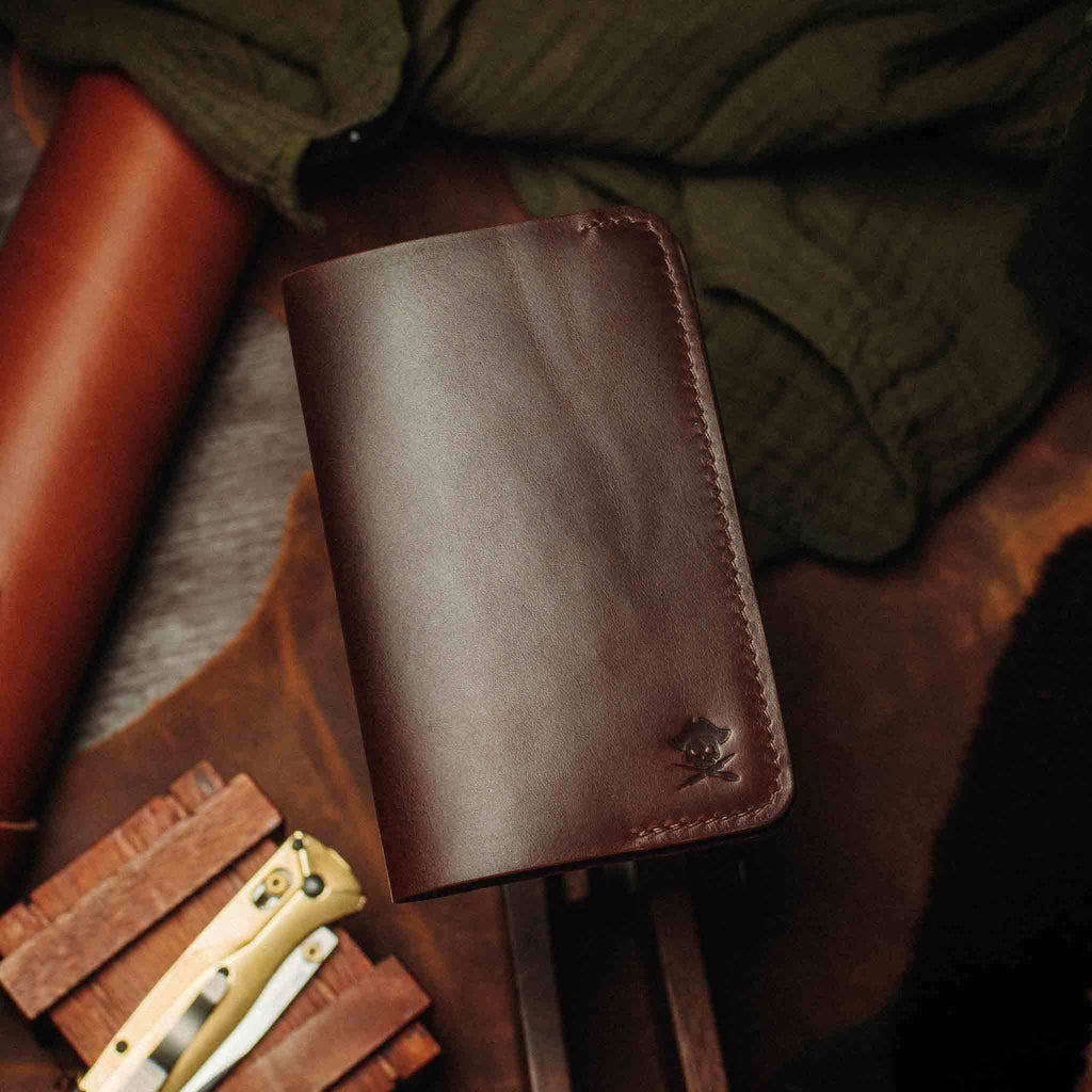 Pirate Goods Navigator Field Notes Cover – Leather EDC Journal Holder