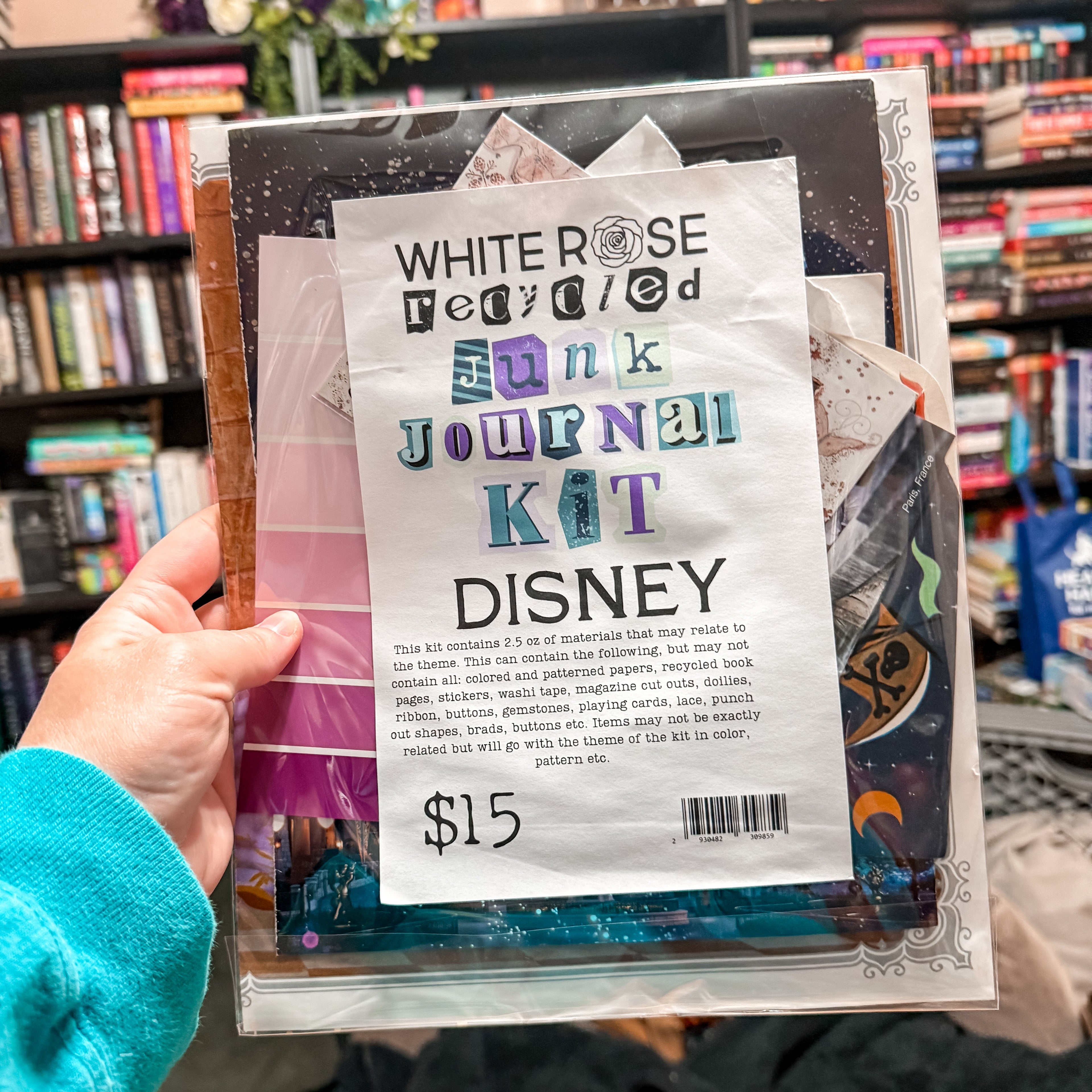 White Rose Recycled: Junk Journal Kit - Disney Themed Kits