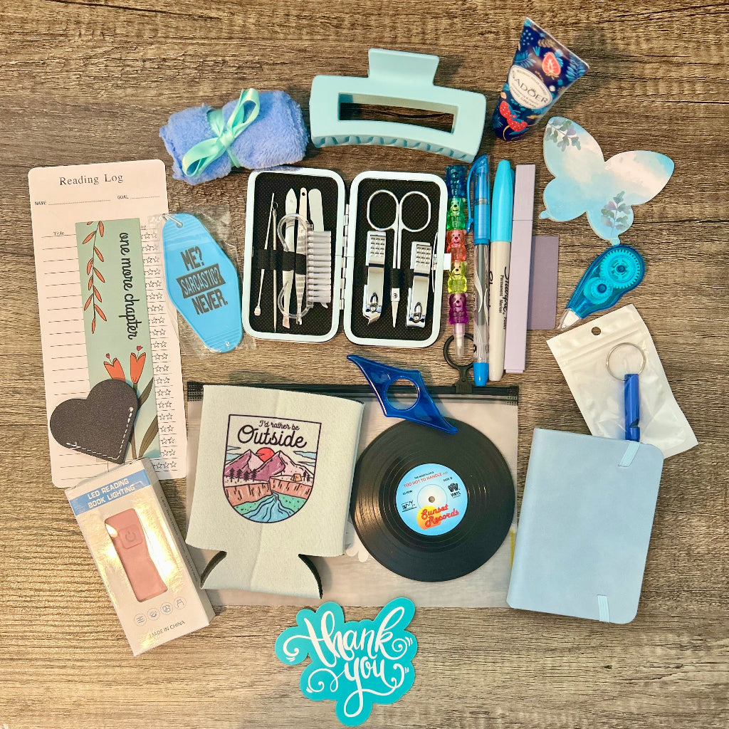Mystery Self-Care Box for Women: Relaxation and Wellness Gift Set- 20 Piece Box